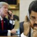 Trump habló con Maduro, pero conversación “no fue fructífera”