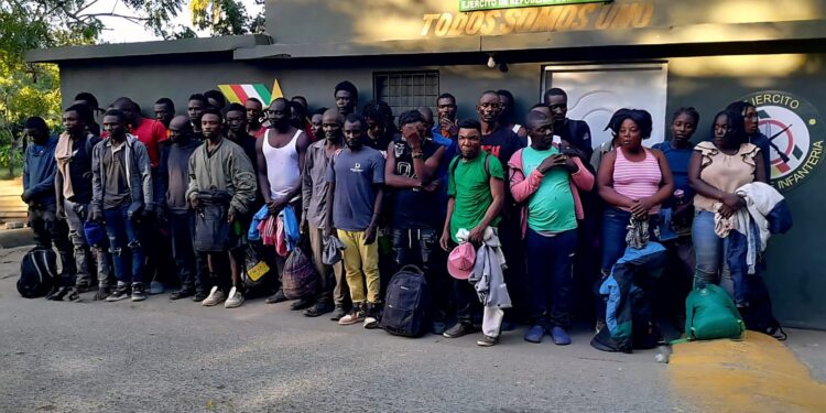 Ejército detiene grupo de 39 haitianos indocumentados en zonas rurales de Montecristi