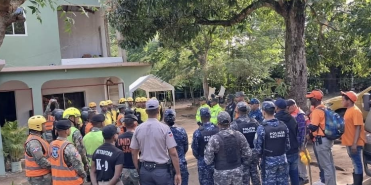 A ocho días de la desaparición de la niña Briana Genao Rosario continúan intensas labores de búsqueda en Imbert