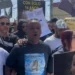 Familiares de adolescente asesinado por haitianos en Los Mina, marchan con la Antigua Orden para exigir justicia