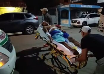 Intervienen joven que resultó herido de balas en Santa Maria Montecristi