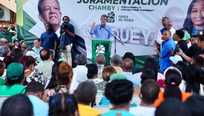 Leonel dice que tiene 47% de preferencia y el oficialismo 38%