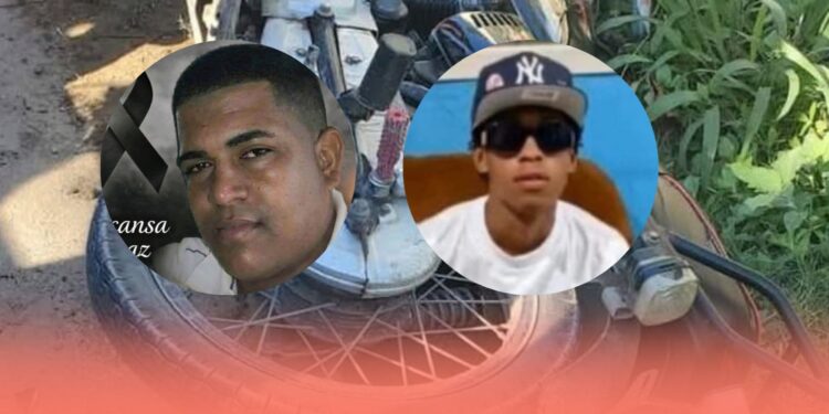 Accidentes de motocicletas dejan dos muertos en Villa Montellano y Guananico