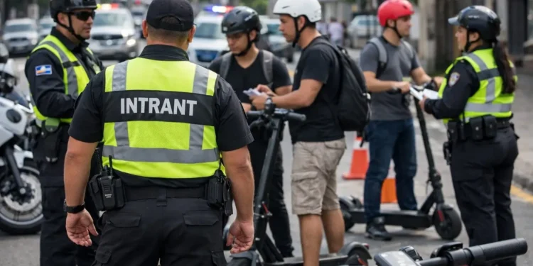 INTRANT refuerza controles sobre uso de patinetas eléctricas
