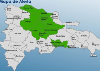Diez provincias en alerta por lluvias provocadas frente frío