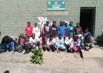 Ejército detiene a 26 indocumentados en zona boscosa de Montecristi