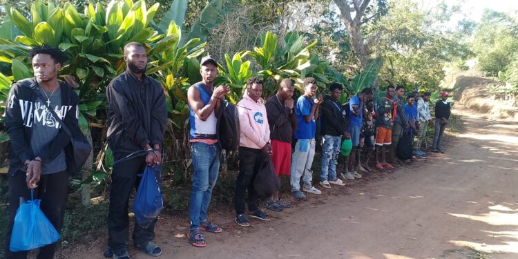 Ejército detiene a 51 extranjeros en condición migratoria irregular en Santiago Rodríguez y Dajabón