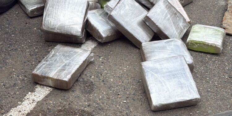 Ejército detiene hombre con 35 pacas de presunta marihuana ocultas en camión en San Juan de la Maguana