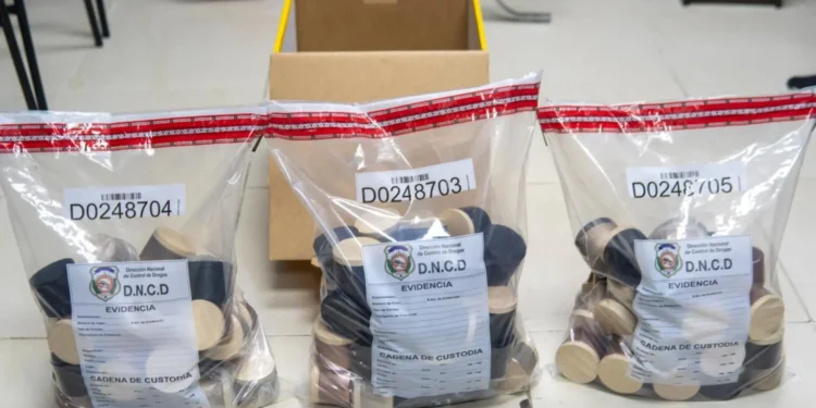 DNCD ocupa 96 velones llenos de presunta cocaína