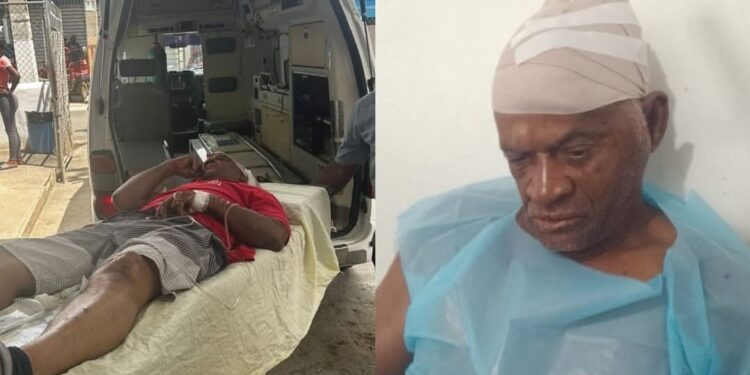 Trasladan a un centro de especialidades Zacateca herido por haitianos en cementerio de Dajabón