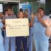 Enfermeras protestan en hospital de Puerto Plata exigiendo pago de incentivos por producción y facturación