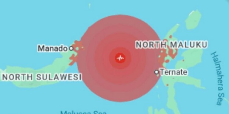 Alerta tsunami tras terremoto 7,4 frente a costa de Indonesia