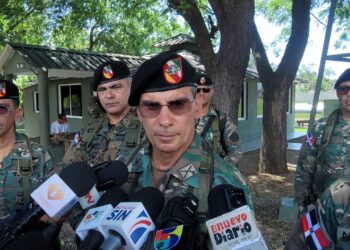 Comandante general del ERD Camino Pérez recorre frontera desde Independencia hasta Dajabón 