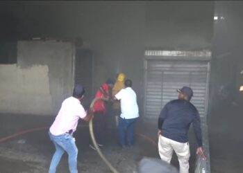 Conato de incendió se registra en el mercado fronterizo Dajabón 