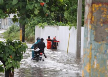 Las lluvias seguirán hasta el jueves cuando entrará otra vaguada al país 