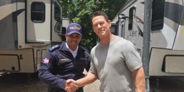 John Cena y Jennifer Garner graban película en Playa El Pueblito, Puerto Plata