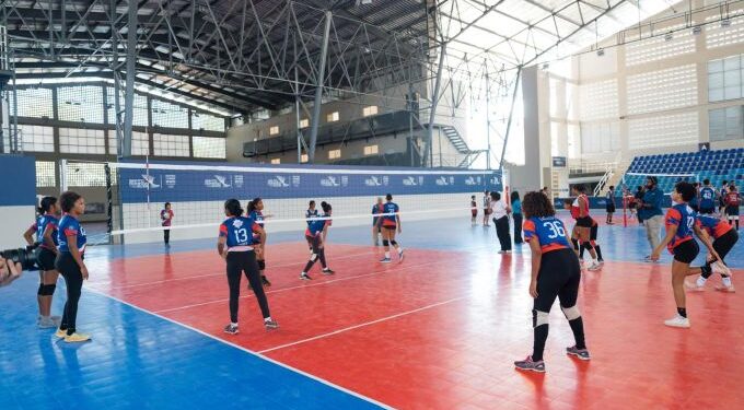 Reinauguran pabellón voleibol en el Centro Olímpico JPD