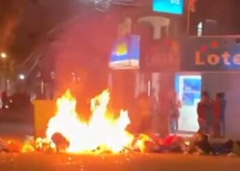Protestas en Montellano en reclamo de que lleguen las ayudas