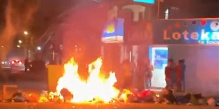 Protestas en Montellano en reclamo de que lleguen las ayudas