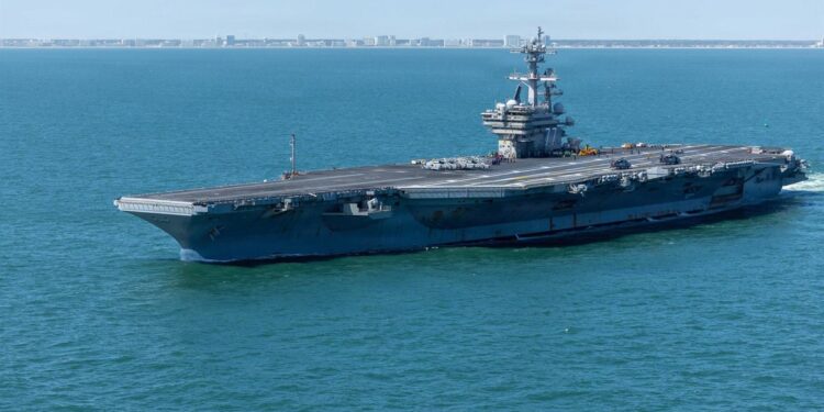 EEUU confirma llegada tercer portaaviones a Oriente Próximo