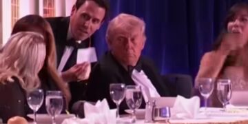 Un abatido; Servicio Secreto evacúa a Trump de cena de corresponsales en la Casa Blanca tras aparentes disparos