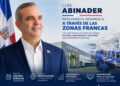 Abinader llega a Panamá: será orador congreso zonas francas