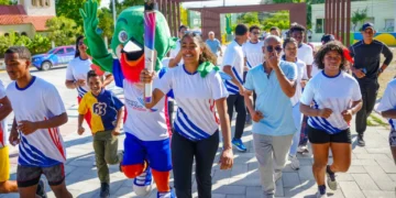 Neiba recibe la antorcha de los XXV JCC SD26