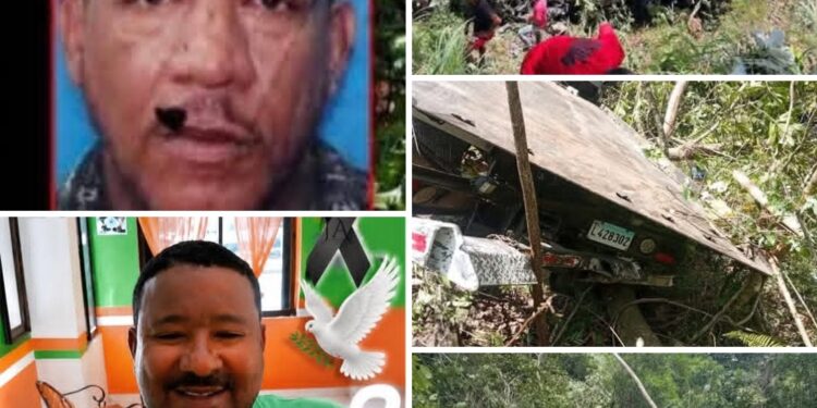 Fallecen dos Montecristeños durante accidente en carretera la Vega Jarabacoa