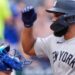 Dominicano Amed Rosario pega dos jonrones para los Yankees