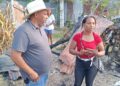 Madre de cuatro hijos pierde su vivienda en incendio y solicita ayuda en Dajabón