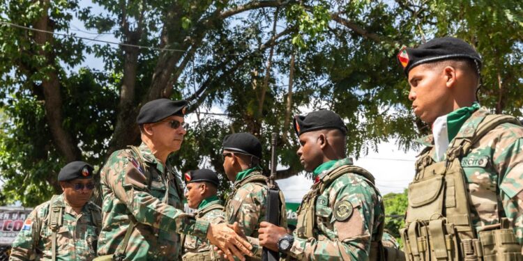 Ejército remodela destacamento en El Cercado para fortalecer la seguridad y la capacidad operativa en San Juan
