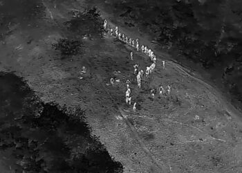 Ejército detiene grupo de 73 haitianos indocumentados localizados con unidades de drones en Dajabón