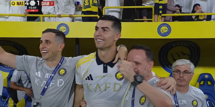 Cristiano Ronaldo logra el título de Al Nassr con doblete ante Damac