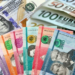 El dólar bajó 20 cts. y el euro 11; eran vendidos a $59.31 y $71.89