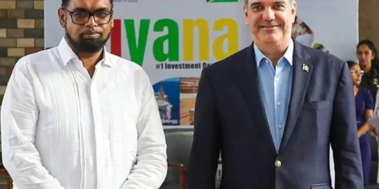 Abinader viaja a Guyana para reunión bilateral con Mohamed Irfaan Ali