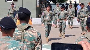 Comandante general del ejército Jorge Iván Camino recorre el noroeste en supervisión de obras  y tropas acantonadas en la frontera