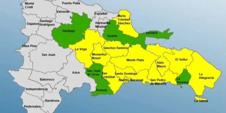 COE aumenta a 18 las provincias en alerta