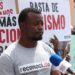 Dominicanos de ascendencia haitiana protestan por documentos y nacionalidad frente al Palacio Nacional