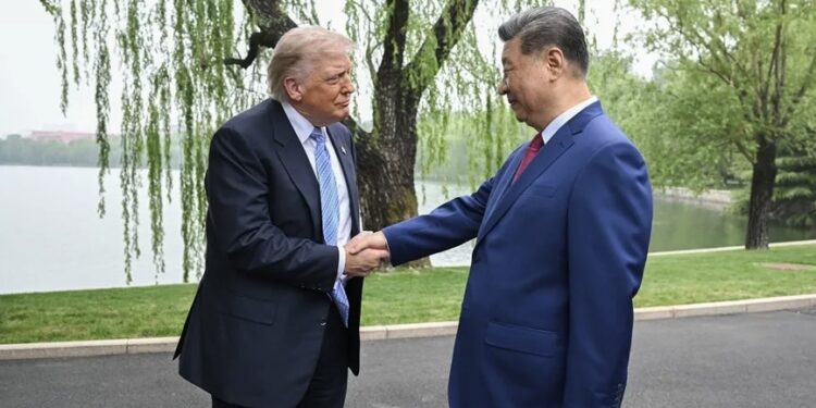Trump dice que Xi y él tienen una visión «similar» sobre cómo poner fin a la guerra en Irán
