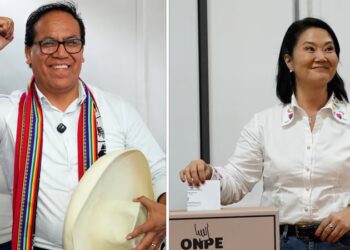 PERÚ: Sánchez supera a Keiko al llegar al 93,92 % del conteo