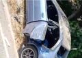 Reportan aparatoso accidente de tránsito en la carretera hacia Playa Popa Montecristi 