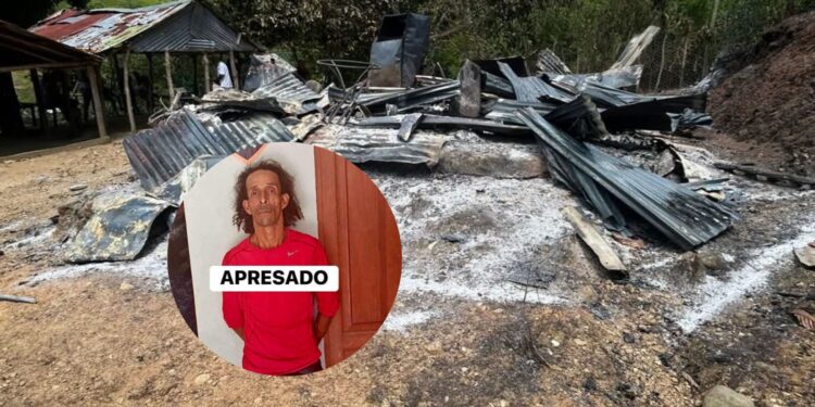 Policía Nacional apresa a hombre acusado de incendiar una vivienda en Altamira