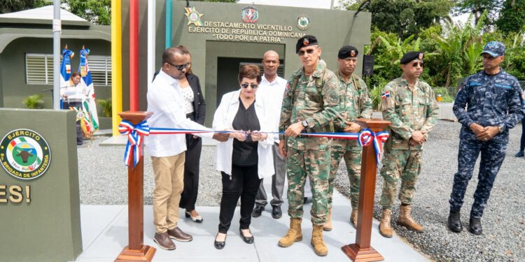 Comandante General del Ejército entrega remozado y equipado el destacamento de San Francisco-Vicentillo, en la provincia El Seibo