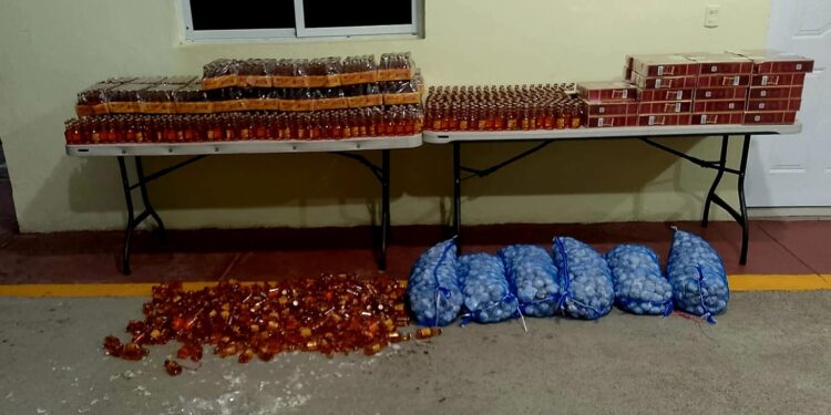 Ejército incauta contrabando transportado en mulos en zona fronteriza de Elías Piña