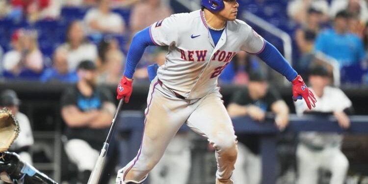 Juan Soto pega grand slam y Mets de NY apalea a los Marlins