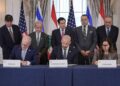 EEUU, Líbano e Israel firman un acuerdo para sentar bases paz