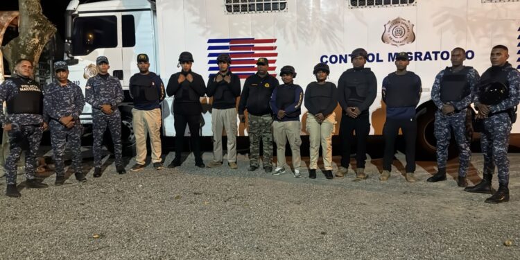 La Vega, Elías Piña y Santo Domingo concentran mayor número de detenidos en operativos migratorios de este martes