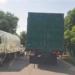 Realizan parada cívica para orientar a conductores sobre accidentes de tránsito