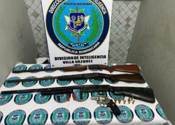 Dintel y Policía Preventiva realiza operativos y ocupan armas de fuego en Villa Vázquez
