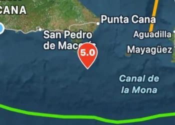Sismo de magnitud 5.0 se registra al sur de Boca de Yuma